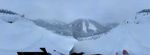 Ski touring in Cayoosh, British Columbia
