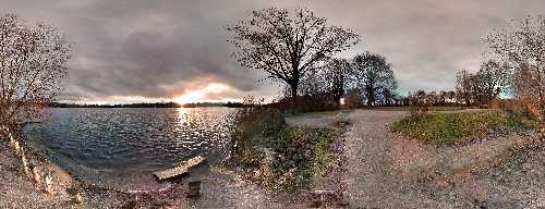 Weinheim Waidsee 121216 Sonnenuntergang.jpg